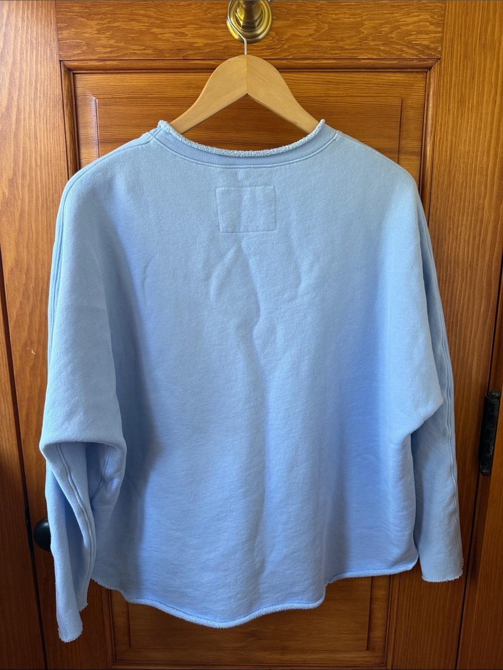 Frank & Eileen Anna Light Blue Crewneck Sweatshirt - Picture 3 of 3